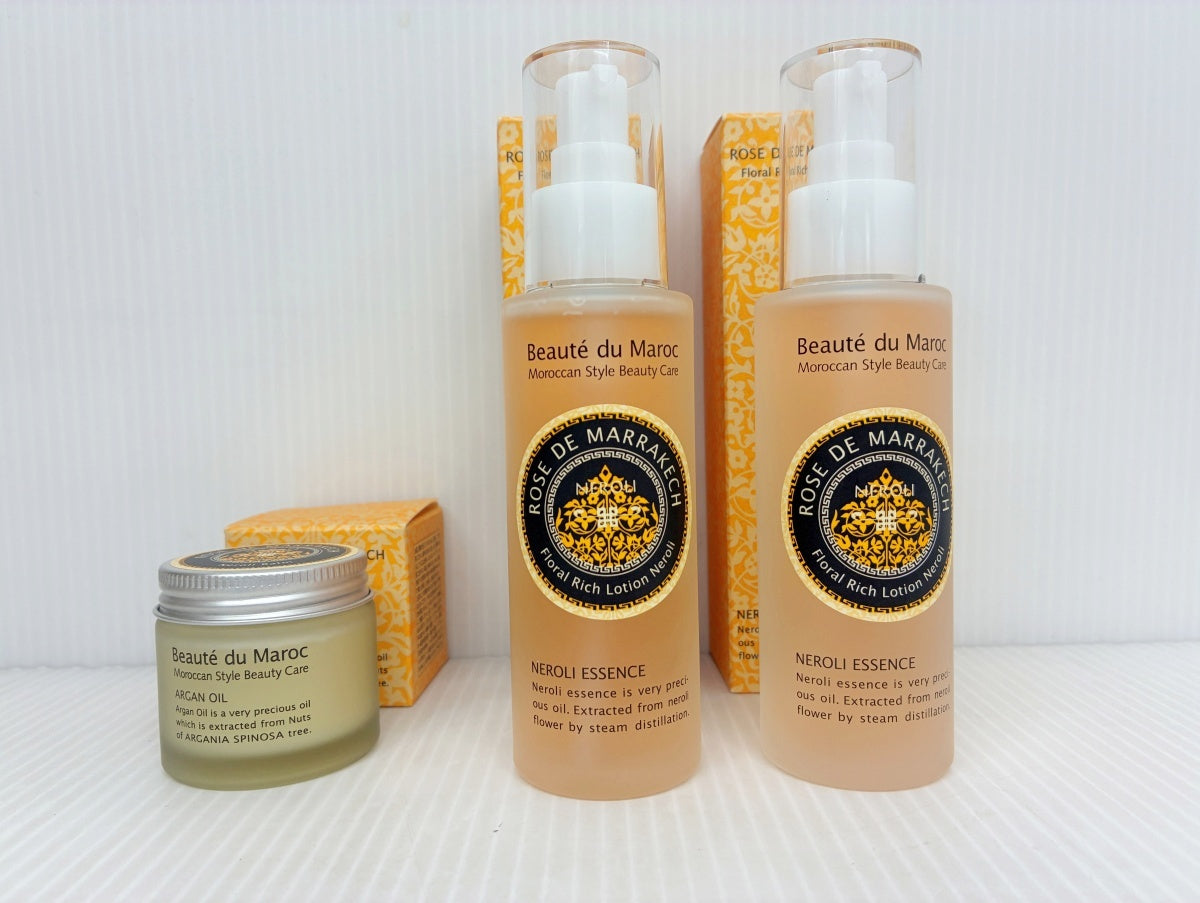 ローズドマラケシュ ネロリバーム 1個＋ フローラルリッチローション ネロリ 2本