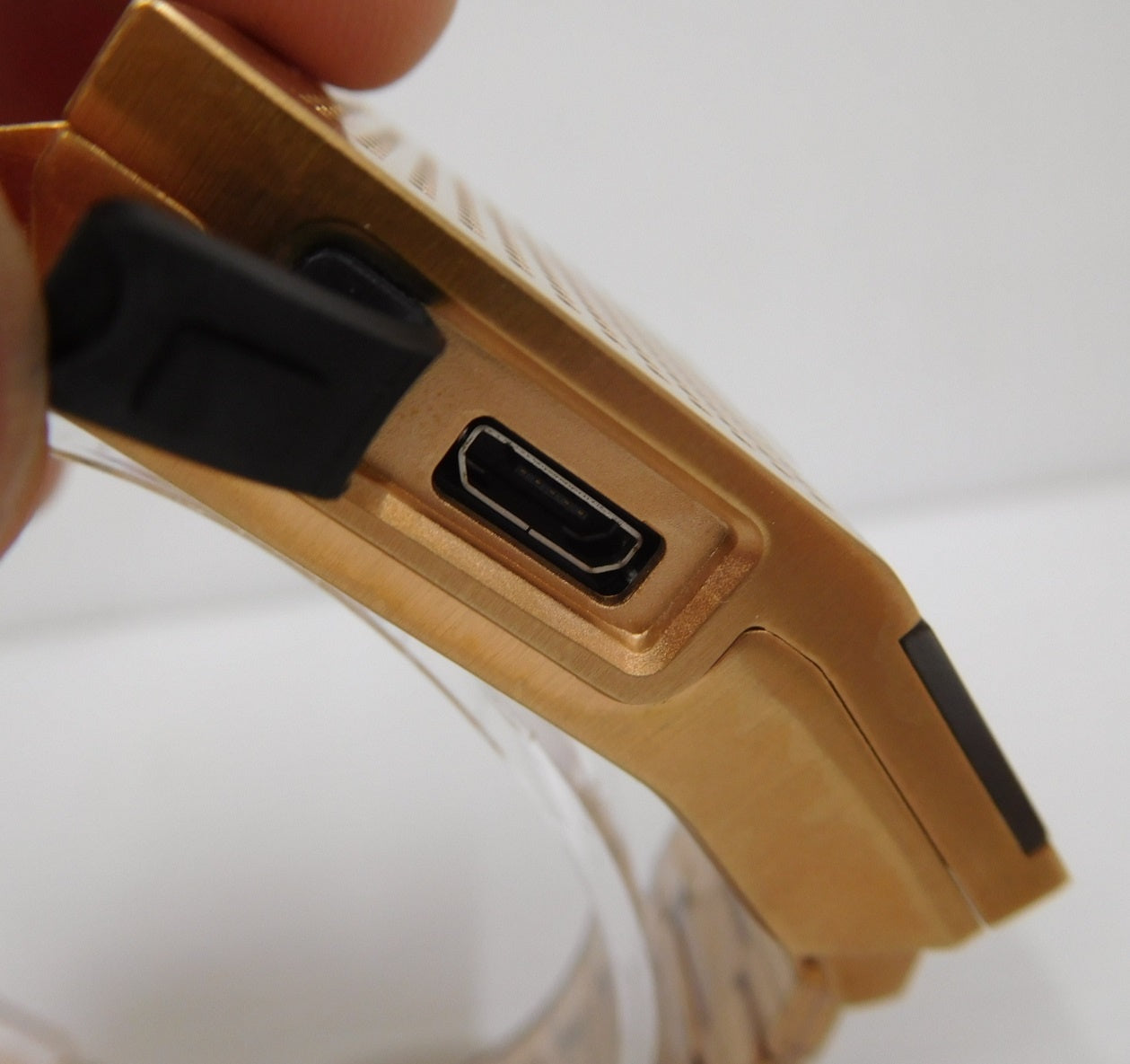 【希少】NIXON THE DORK TOO A1266-897 ALL ROSE GOLD ニクソン ドークトゥー デジタル 腕時計 音声時計 中古囗T巛