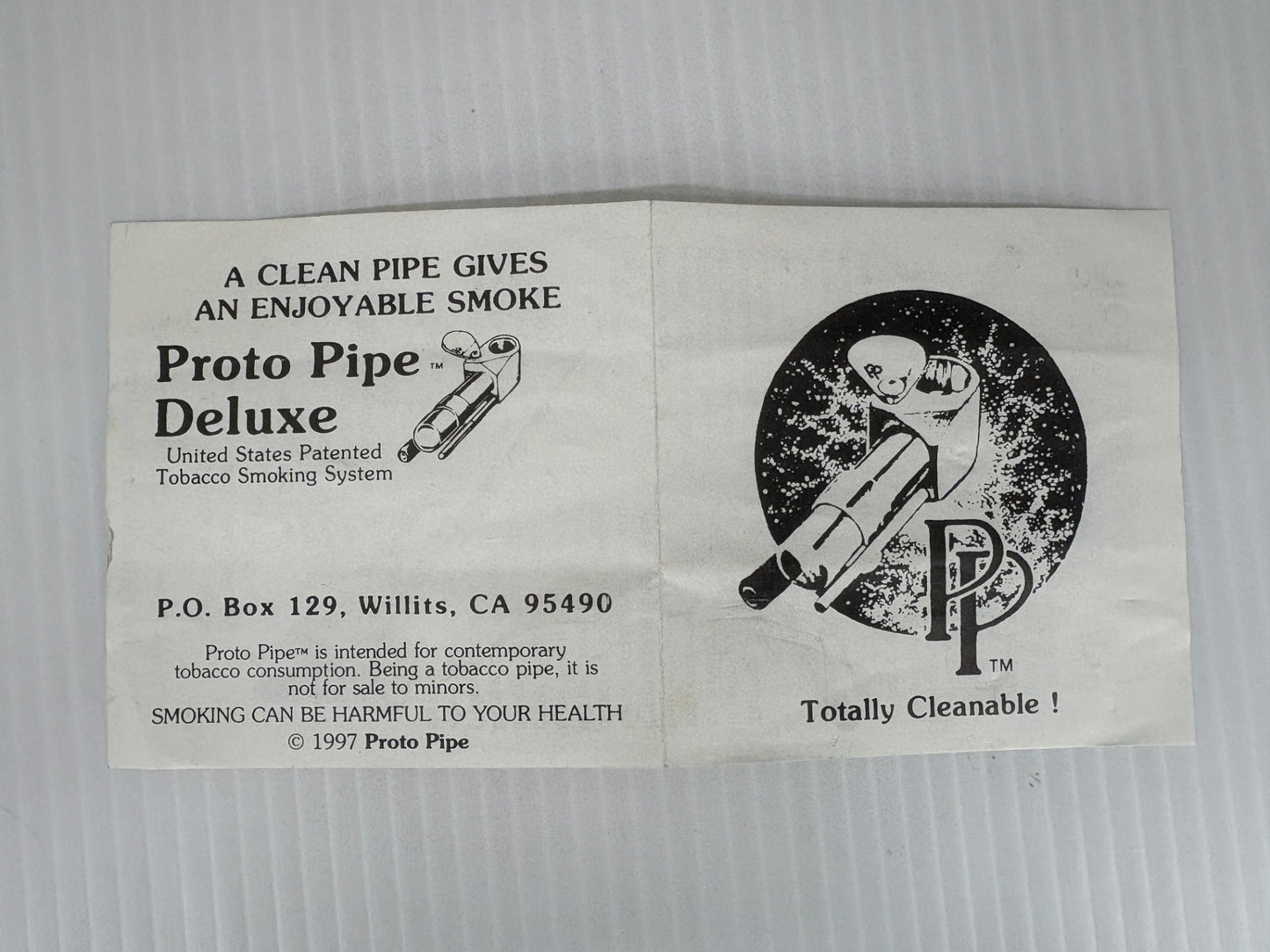 Proto Pipe Deluxe プロトパイプ デラックス PP刻印 喫煙具