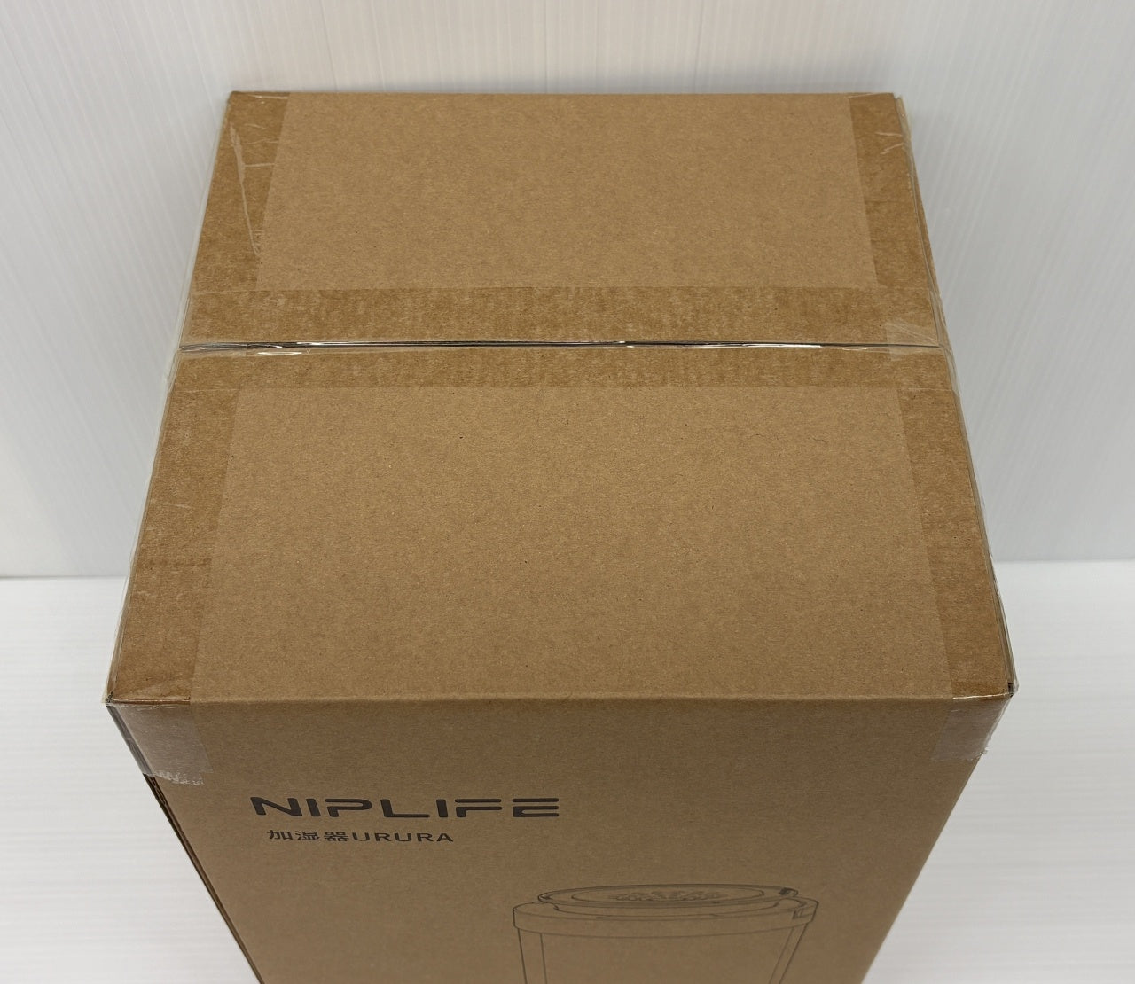 送料無料 未開封！NIPLIFE スチーム式加湿器「URURA(ウルラ)」 NL-UR25W囗T巛