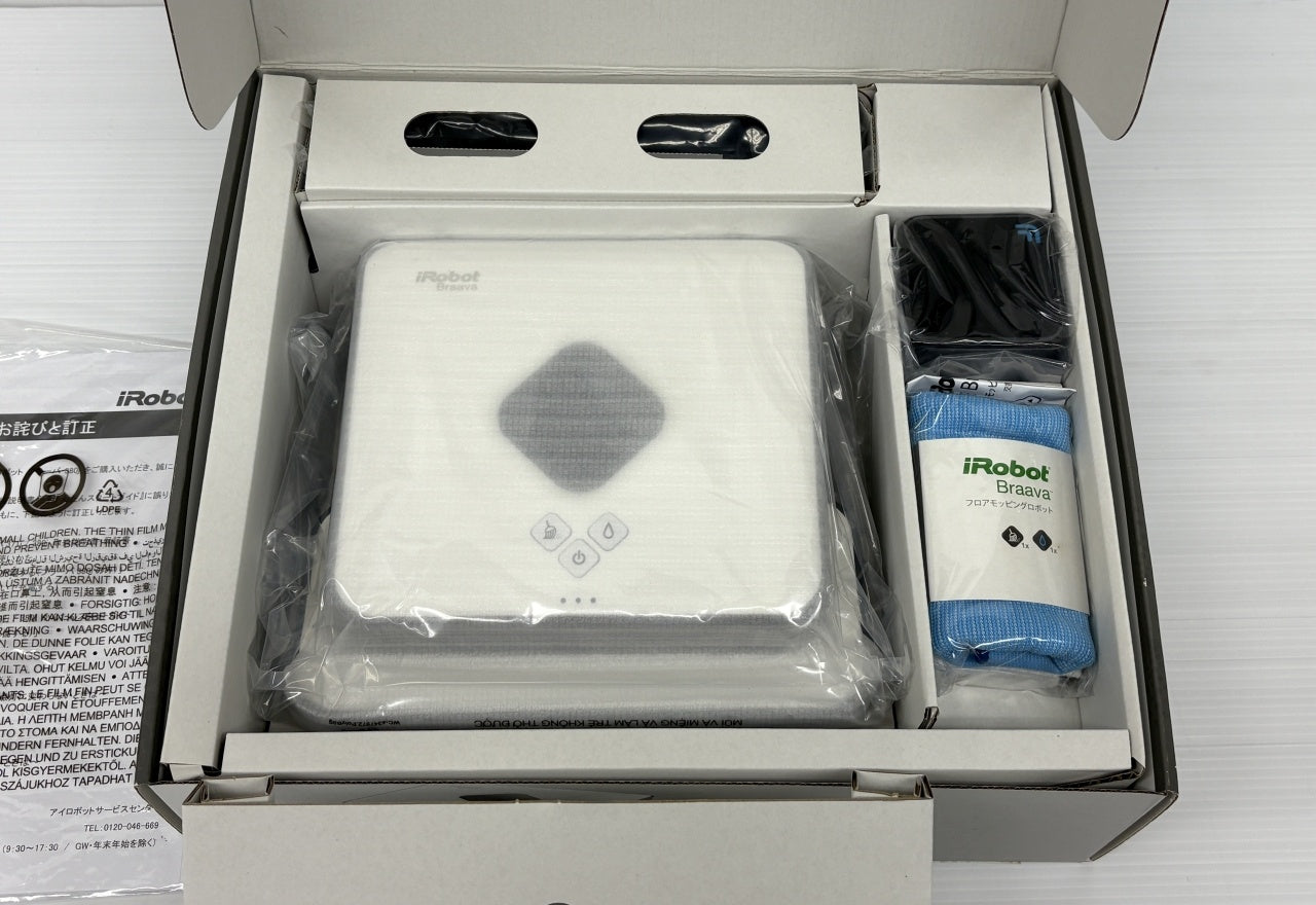 送料無料 未開封！iRobot フロアモッピングロボット ブラーバ 380J囗T巛