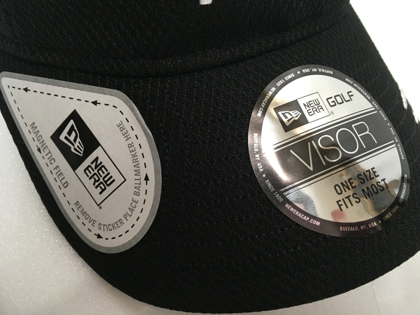 ※送料無料※ FIDES GOLF フィデスゴルフ ニューエラ サンバイザー タグ付き 未使用 囗G