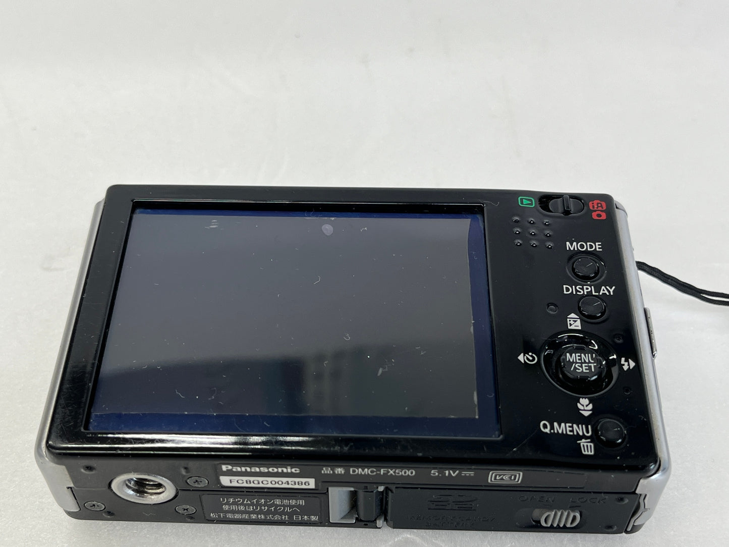 ジャンク Panasonic パナソニック デジタルカメラ DMC-FX500