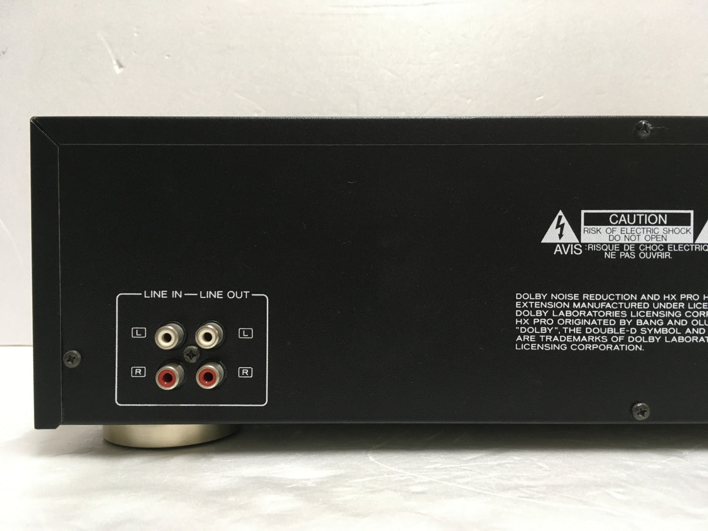 ※送料無料※ TEAC ティアック ダブルカセットデッキ W-790R 2002年製 ジャンク品 囗G