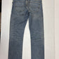 ポロ ラルフローレン デニムパンツ スリム ストレート USED加工 32×30 POLO RALPHLAUREN VARICK SLIM STRAIGHT