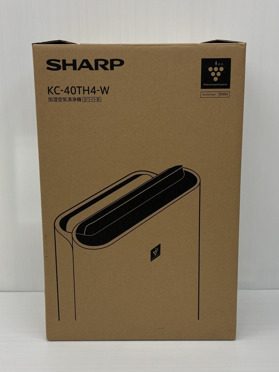 送料無料 未使用！シャープ 加湿空気清浄機 KC-40TH4-W囗T巛