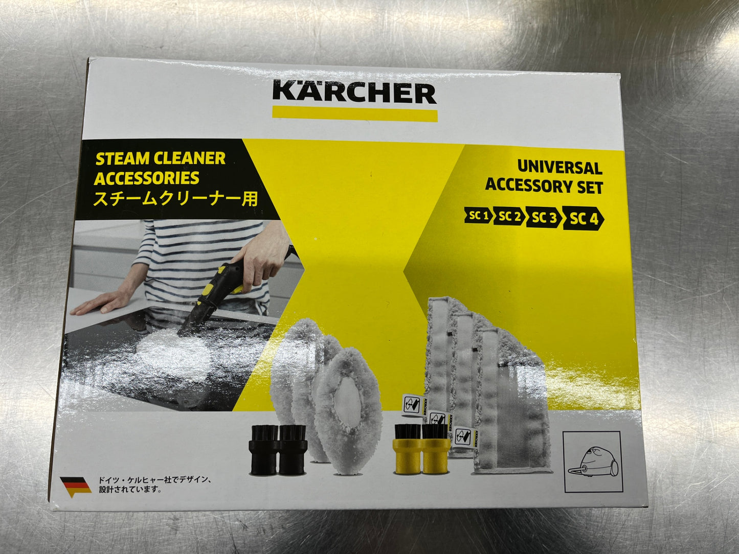 未開封 KARCHER ケルヒャー スチームクリーナー SCJTK20 アクセサリーセット付き