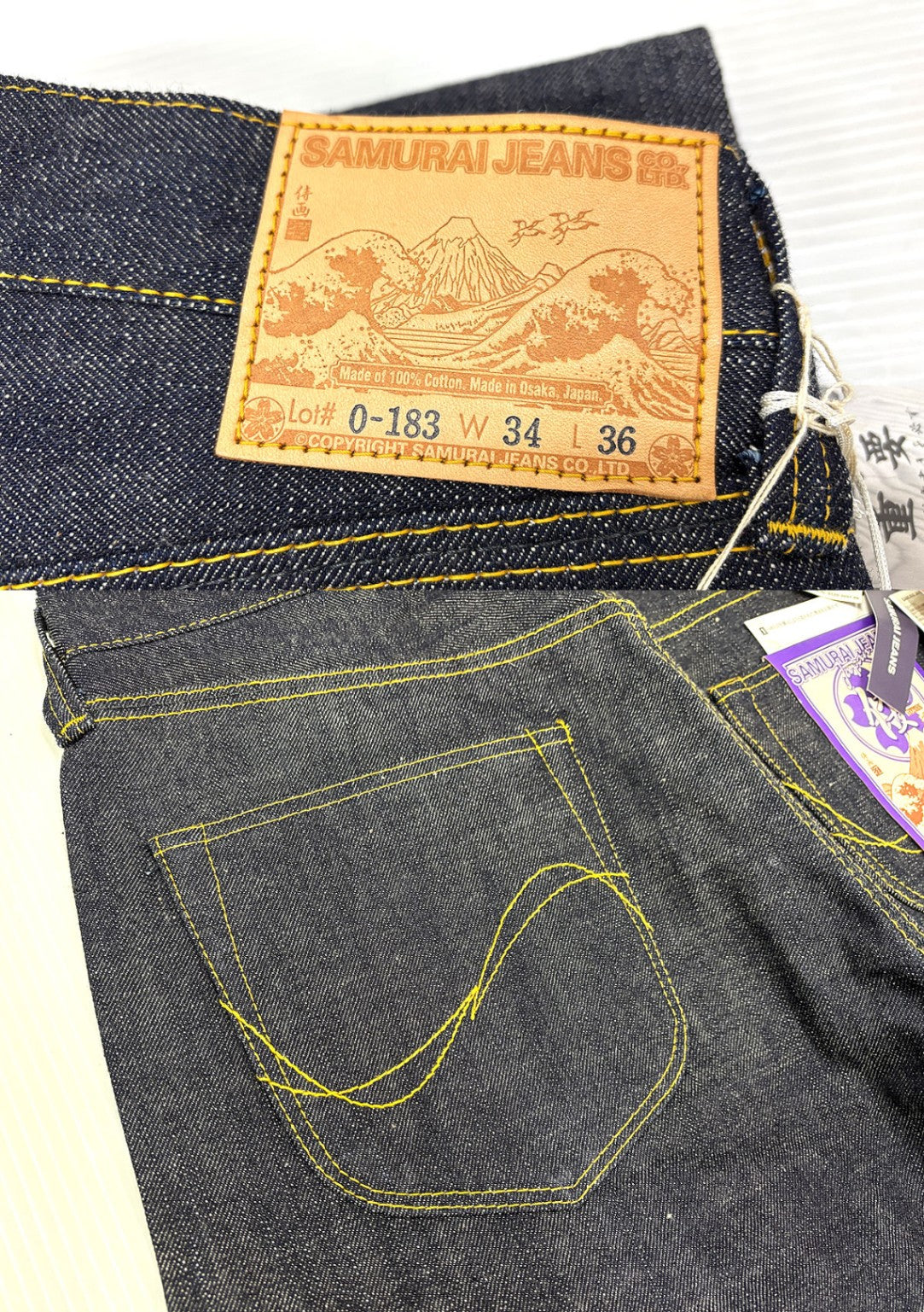 サムライジーンズ S001JP 倭モデル デニムパンツ W34 ジーンズ SAMURAI JEANS