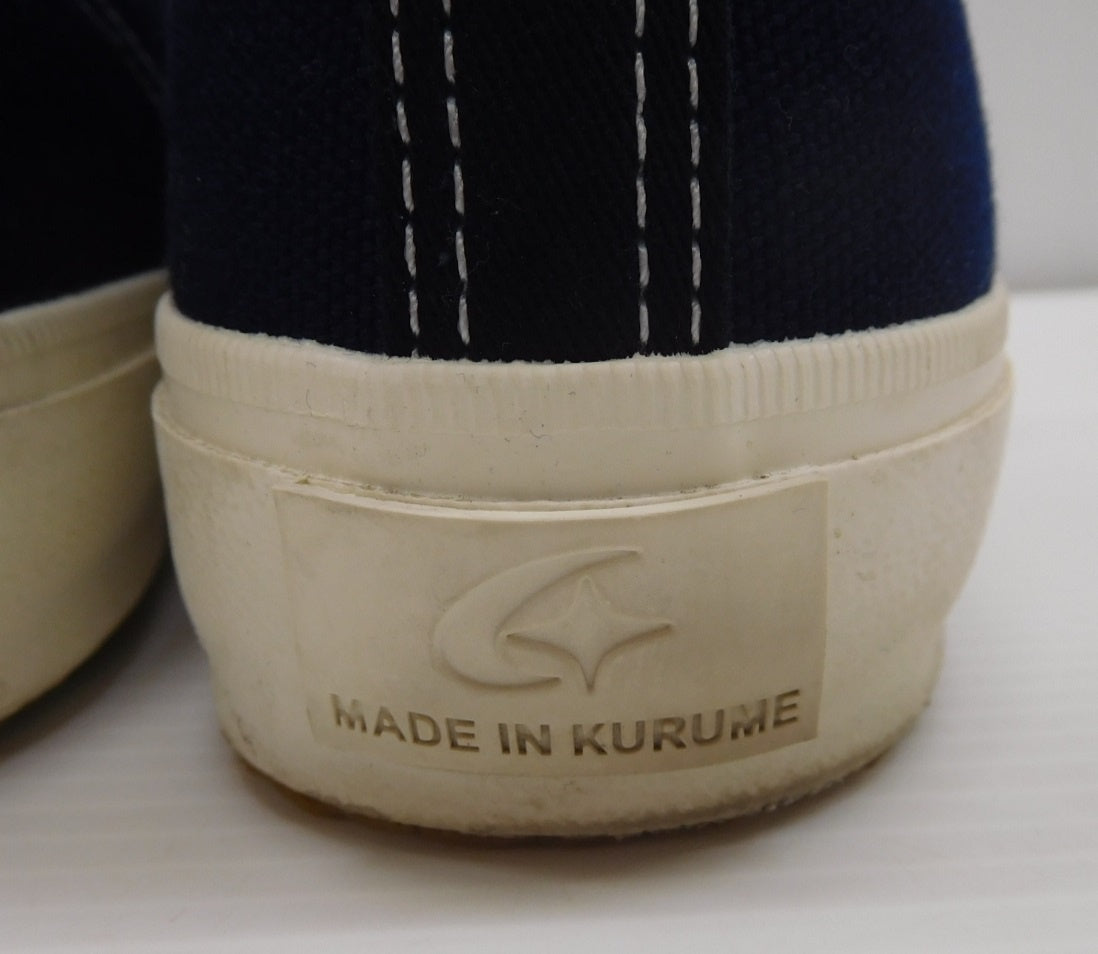 YMC moonster ムーンスター ハイバスケット スニーカー インディゴ 中古 size:26cm囗T巛