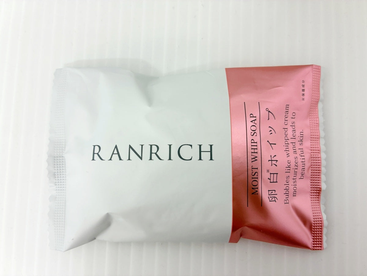RANRICH 美白オールインワン 宝石ジェル 50g×2 卵白ホイップ石鹸 1