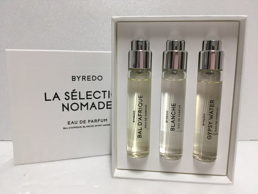 ※送料無料※ BYREDO LA SELECTION NOMADE バイレード オードパルファム 3種類セット ワンプッシュ使用 囗G