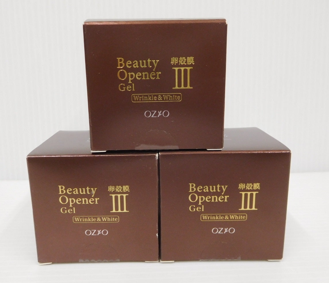 未開封！オージオ ビューティー オープナージェル リンクル＆ホワイト 美容ジェルクリーム 50g 3個セット囗T巛