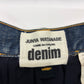ジュンヤワタナベ コムデギャルソン XP-S007 スカート 日本製 サイズXS デニム切り替え JUNYA WATANABE COMME des GARCONS denim