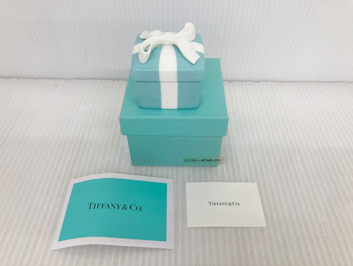 TIFFANY＆CO. ミニブルーボウボックス