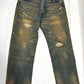 リーバイス LVC 27501-0004 デニムパンツ ジーンズ ダメージ リペア加工 W36 日本製 Levi's Vintage Clothing