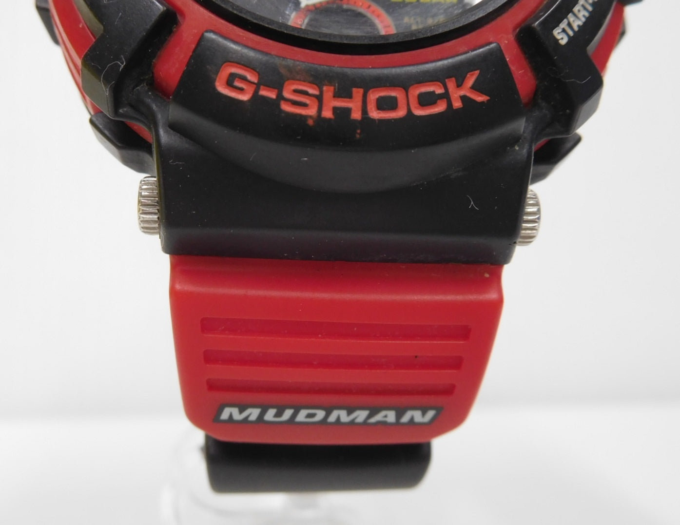 CASIO カシオ G-SHOCK ジーショック MUDMAN マッドマン AW-570 レッド・ブラック 中古囗T巛