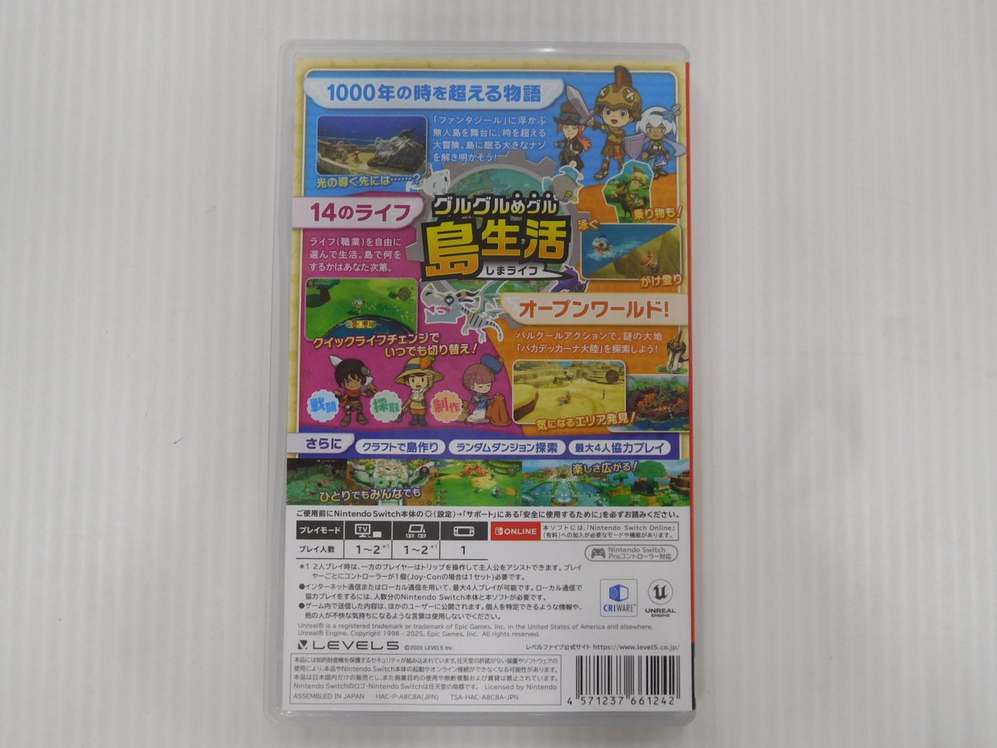 送料無料クリックポスト発送 任天堂スイッチソフト ファンタジーライフiグルグルの竜と時をぬすむ少女囗T巛