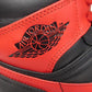 NIKE AIR JORDAN 1 MID BRED TOE DQ8426-060 エアジョーダン1 ミッド ブレッドトゥ 黒赤 スニーカー size:28cm 中古囗T巛
