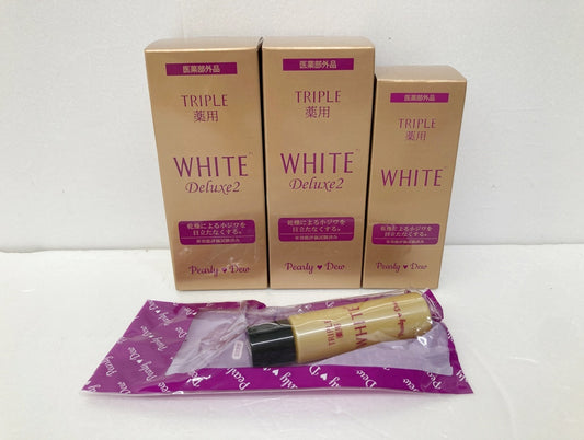 パーリーデュー トリプル薬用美白 リッチトリートメント エッセンス 60ml×2本 30ml×1本 10ml×1本