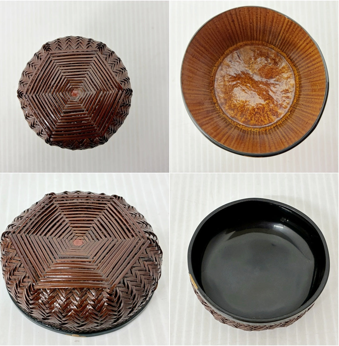 網代棗 松 蒼かん作 木箱入り