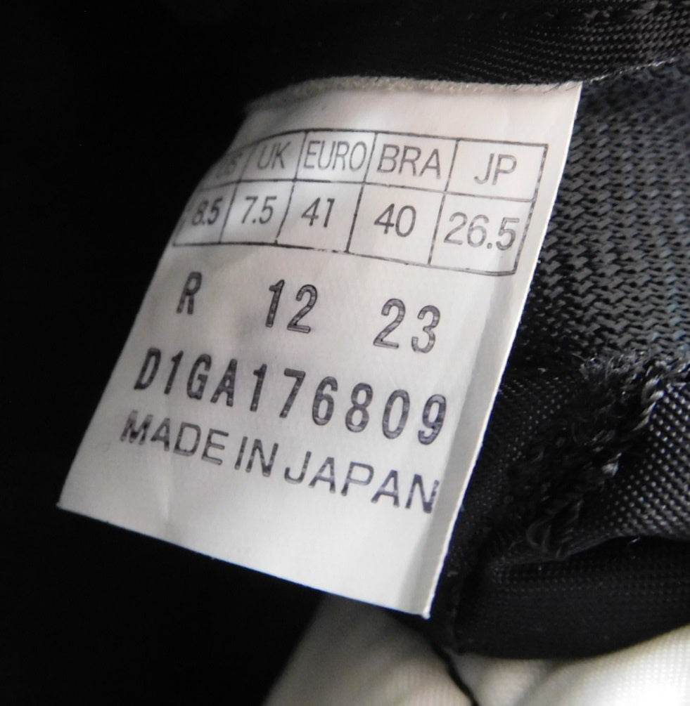 MIZUNO MARGARET HOWELL ミズノ マーガレットハウエル コラボ ローカットスニーカー ブラック D1GA176809 size:26cm囗T巛