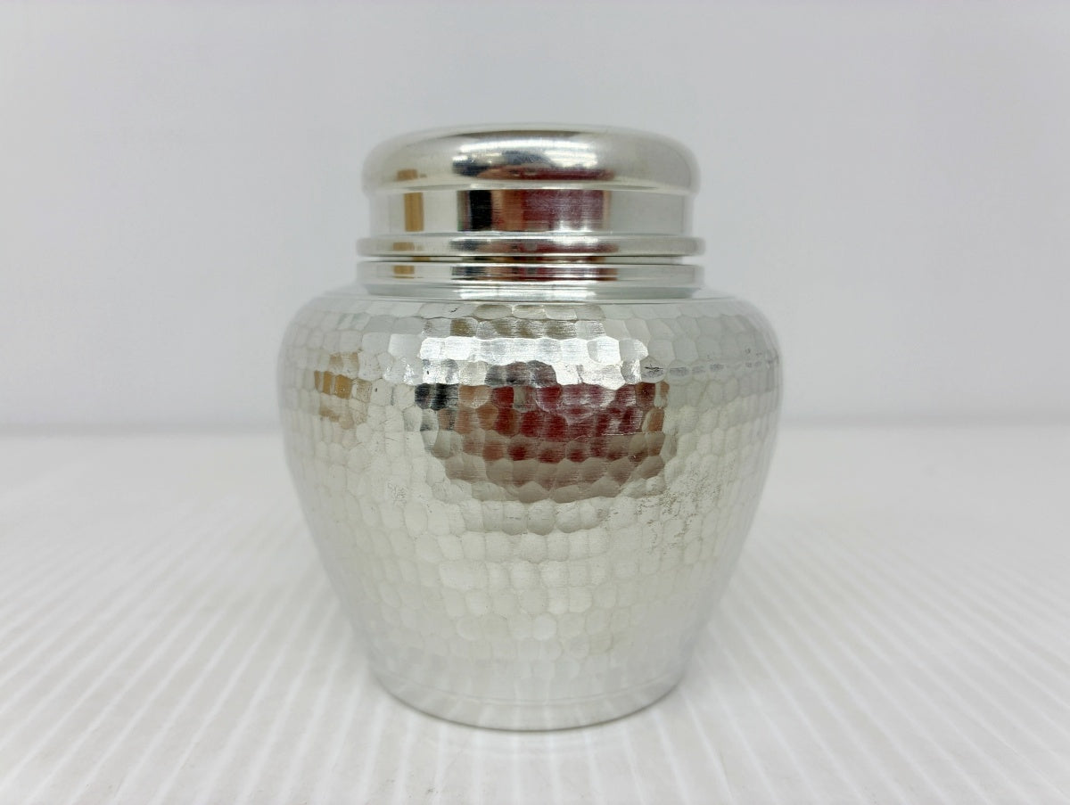 錫半 錫製茶壷 木箱入り