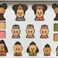 ※送料無料※ DISNEY KIDEA&BLOCK おひなさま ミッキー ミニー 中古 囗G