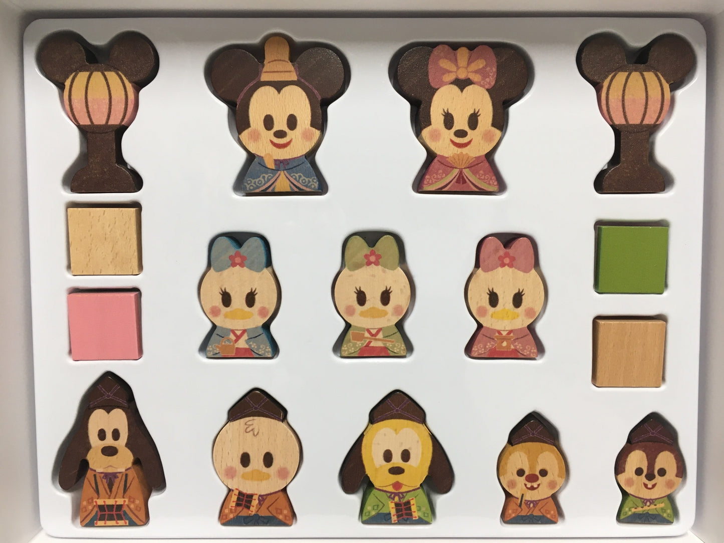 ※送料無料※ DISNEY KIDEA&BLOCK おひなさま ミッキー ミニー 中古 囗G
