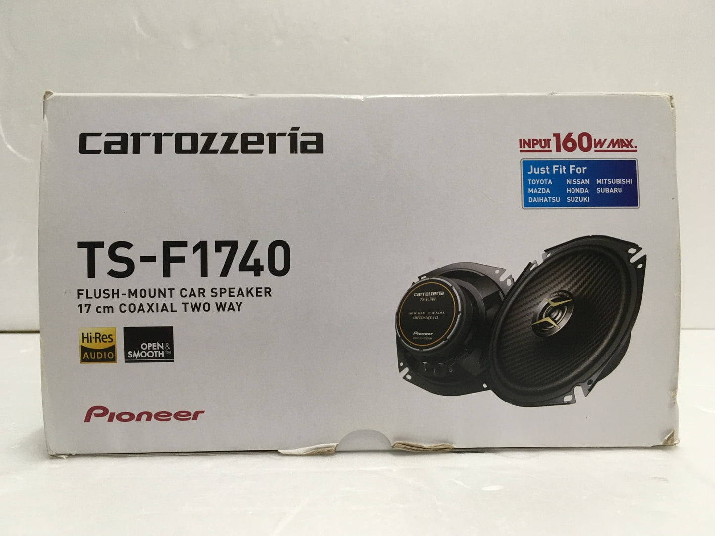 ※送料無料※ Pioneer Carrozzeria 17cmコアキシャル2WAYスピーカー TS-F1740 長期保管 未使用 囗G