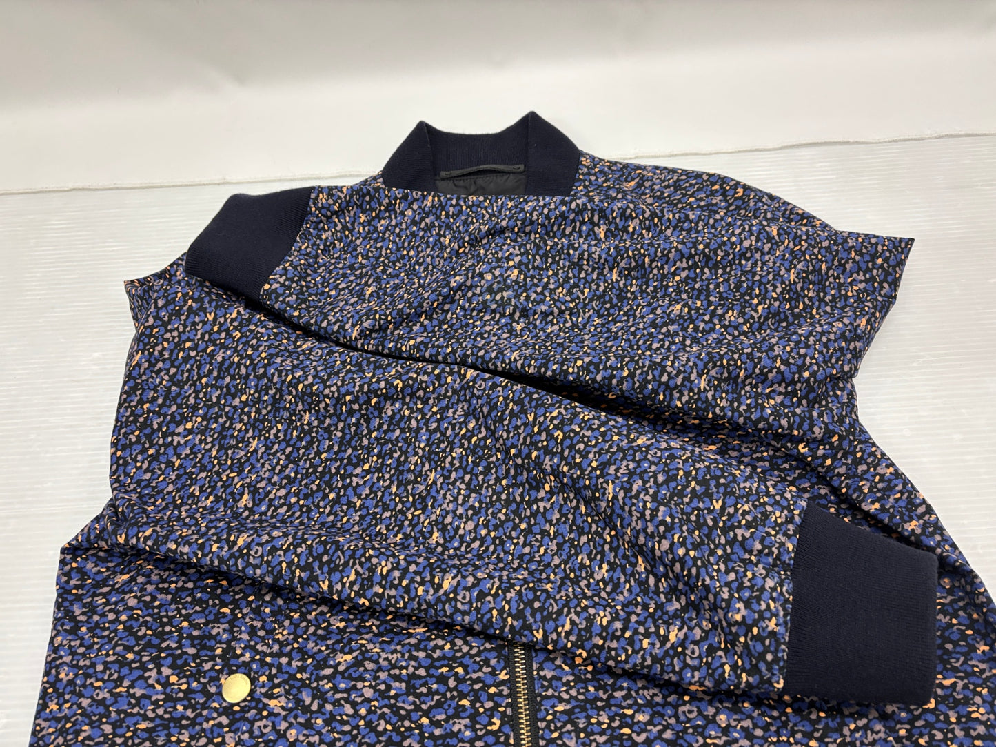 ポールスミス ブルゾン MA-1 ジャケット サイズL 総柄 Paul Smith