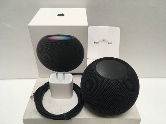 ※送料無料※ Apple HomePod mini MTJT3J/A A2374 ミッドナイト スマートスピーカー 中古 囗G