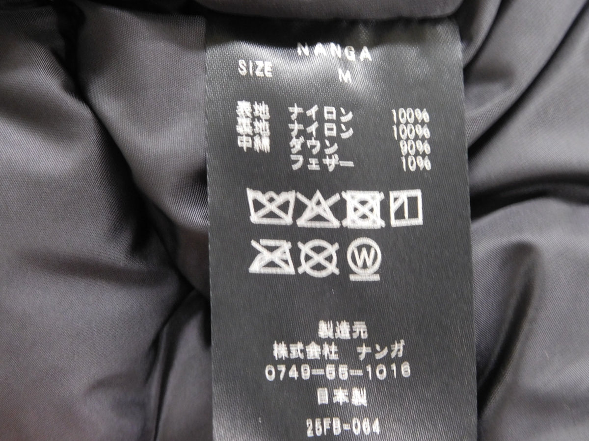 送料無料 NANGA×OSHMAN'S ナンガ×オッシュマンズ NAG-OJ2025‐JK01 ハッピージャケット 表記サイズ：M 囗T巛