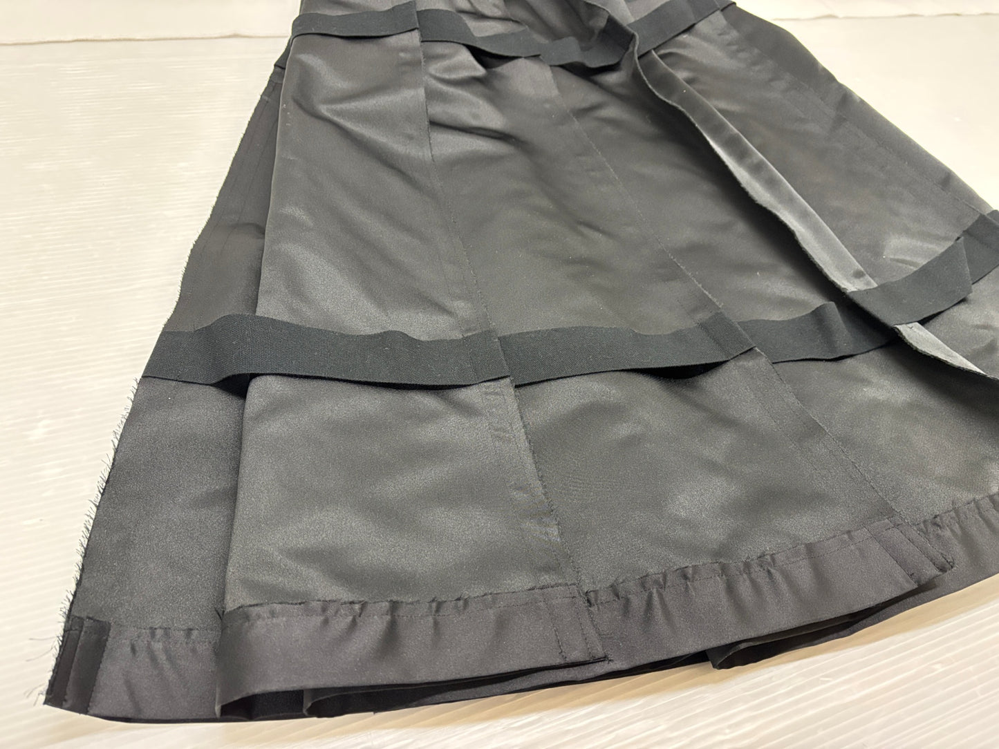 コムデギャルソン GE-S035 テープドスカート ポリエステル サイズS COMME des GARCONS