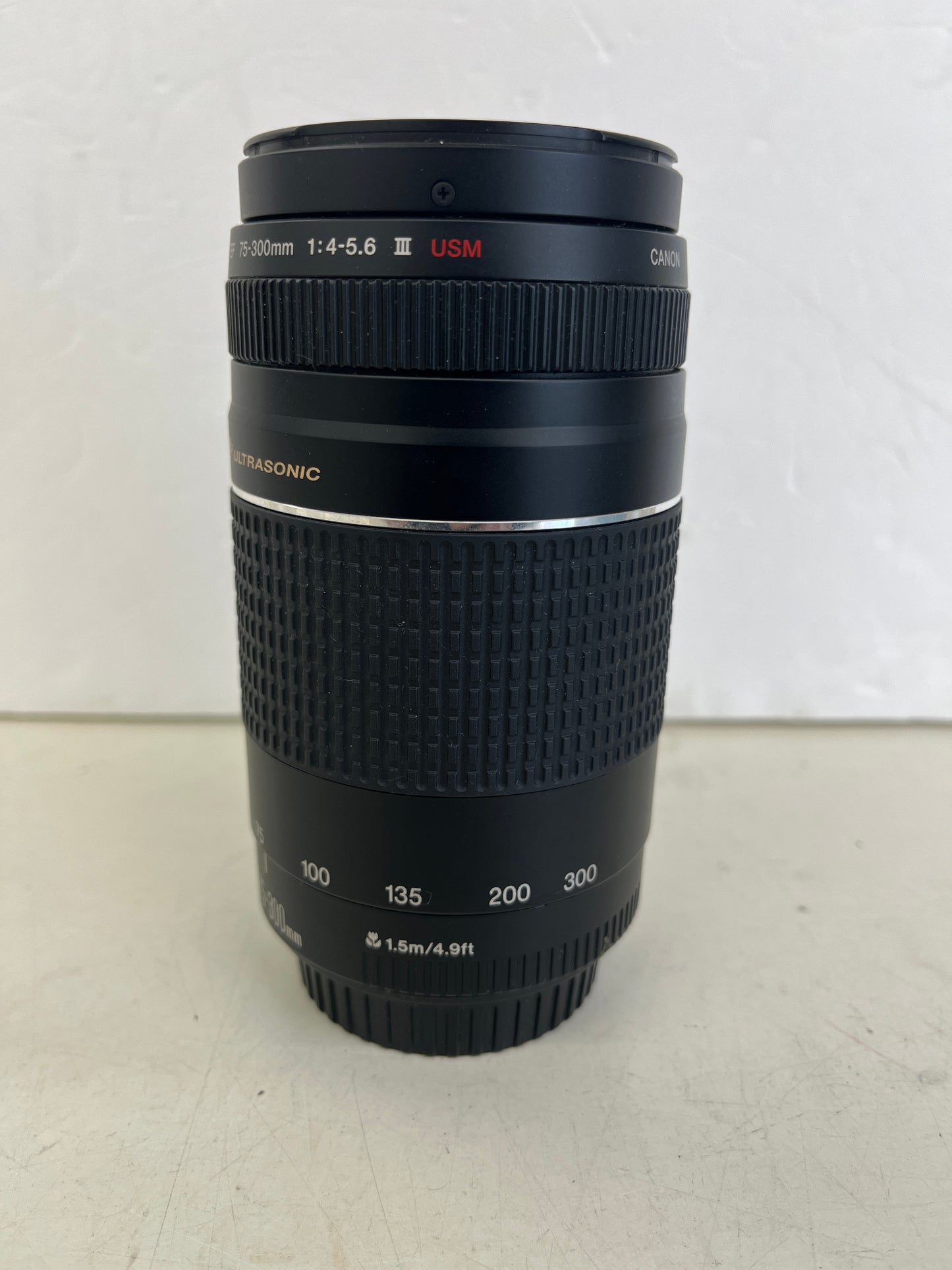 ジャンク Canon キャノン 望遠ズームレンズ EF75-300mm F4-5.6 Ⅲ USM