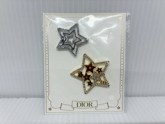 DIOR ディオール ノベルティ スター ヘア クリップ　2025 ホリデー