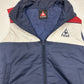 ※送料無料※ le coq sportif ルコック ゴルフ メンズ アウターベスト トリコロールカラー サイズL 古着 囗G