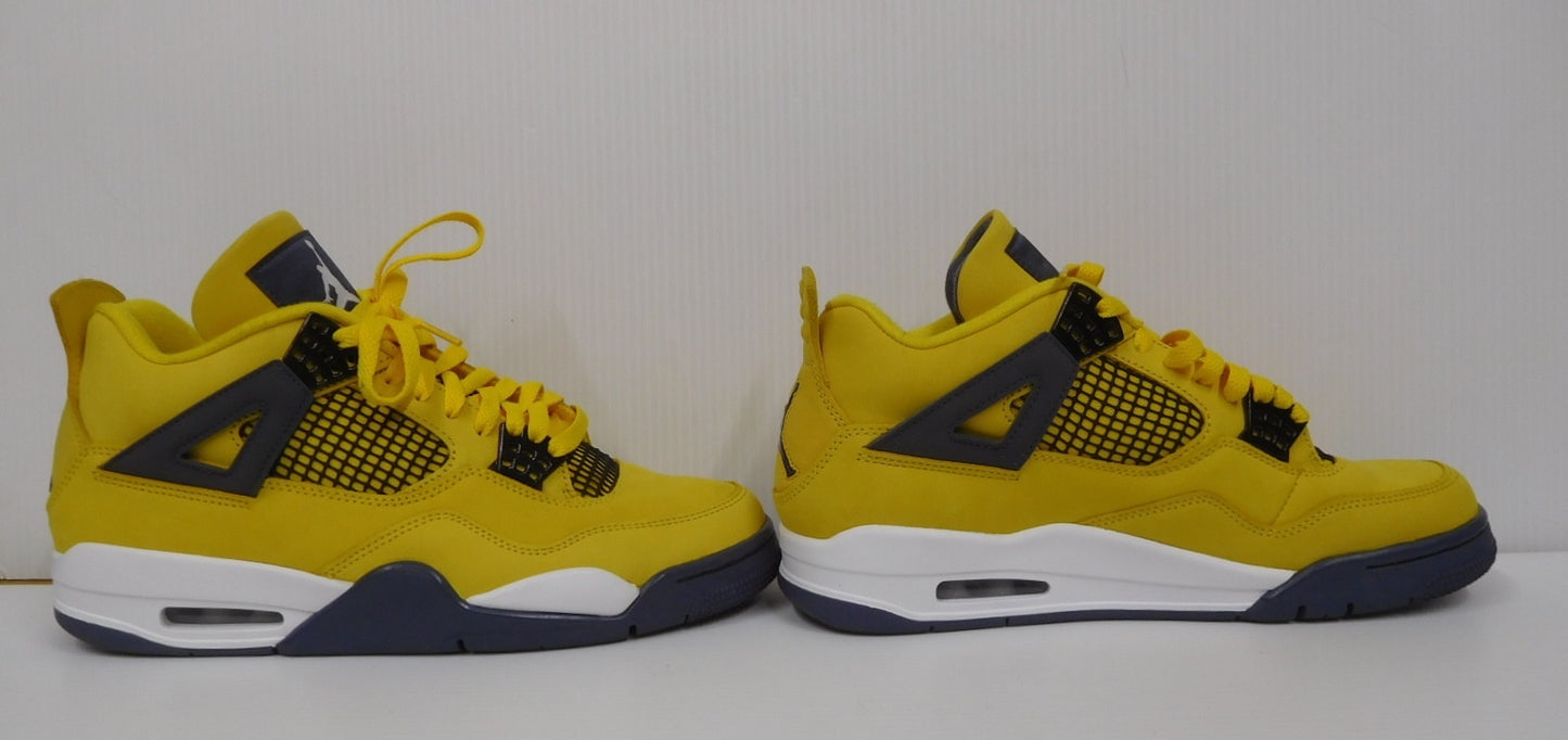 NIKE ナイキ エア ジョーダン 4 レトロ  イエロー CT8527-700 size:27cm 中古囗T巛