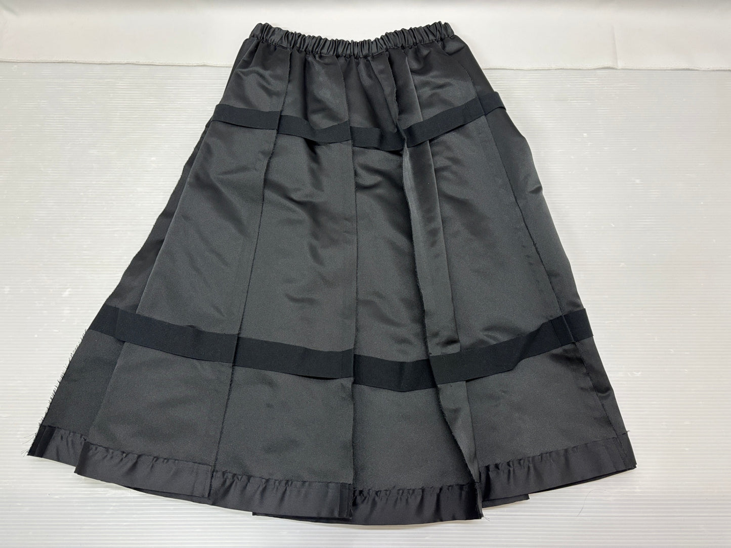 コムデギャルソン GE-S035 テープドスカート ポリエステル サイズS COMME des GARCONS