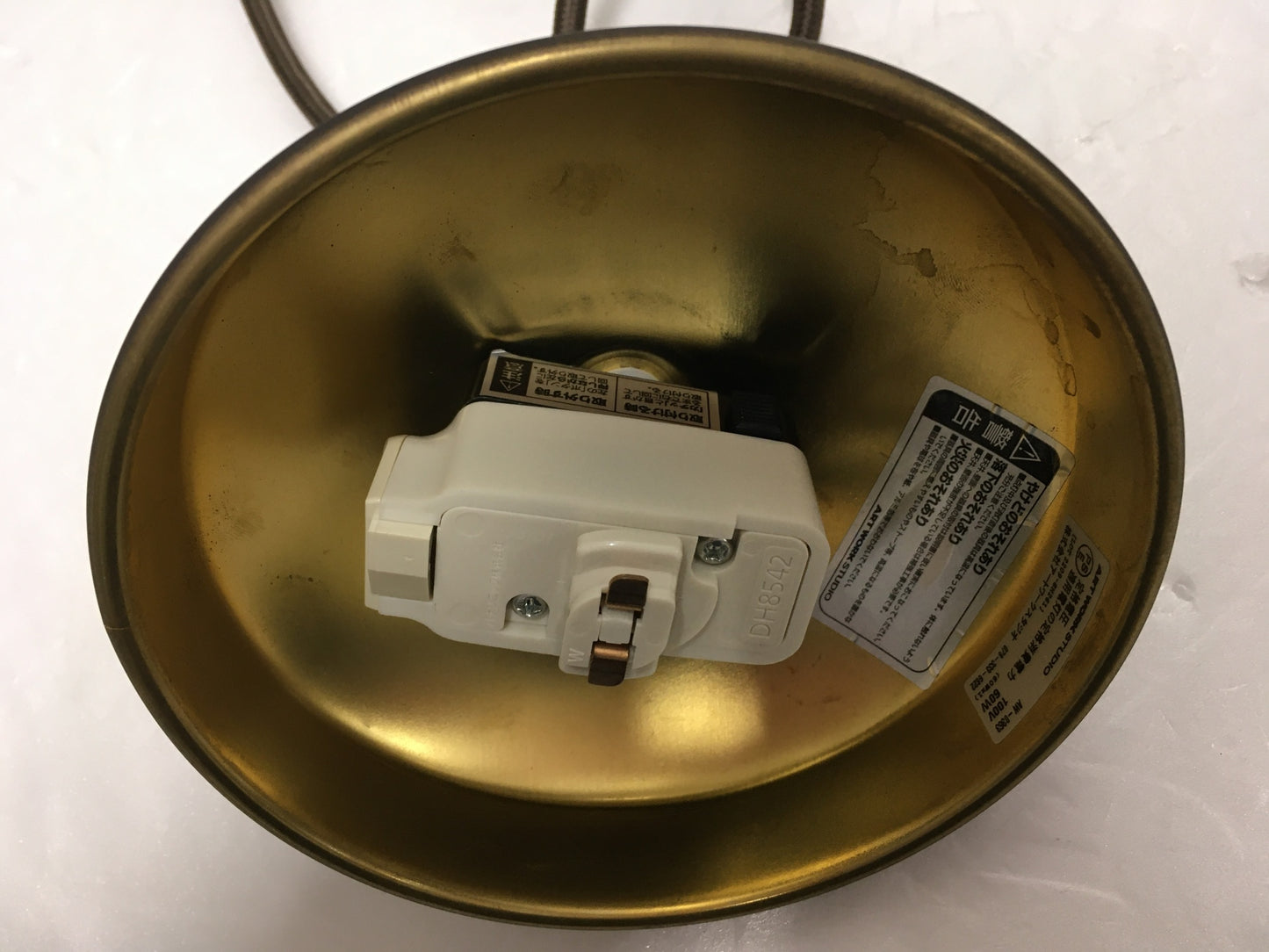 ※送料無料※ ART WORK STUDIO  レイトンペンダント 住宅用照明器具 AW-0363Z 2個セット 中古 囗G