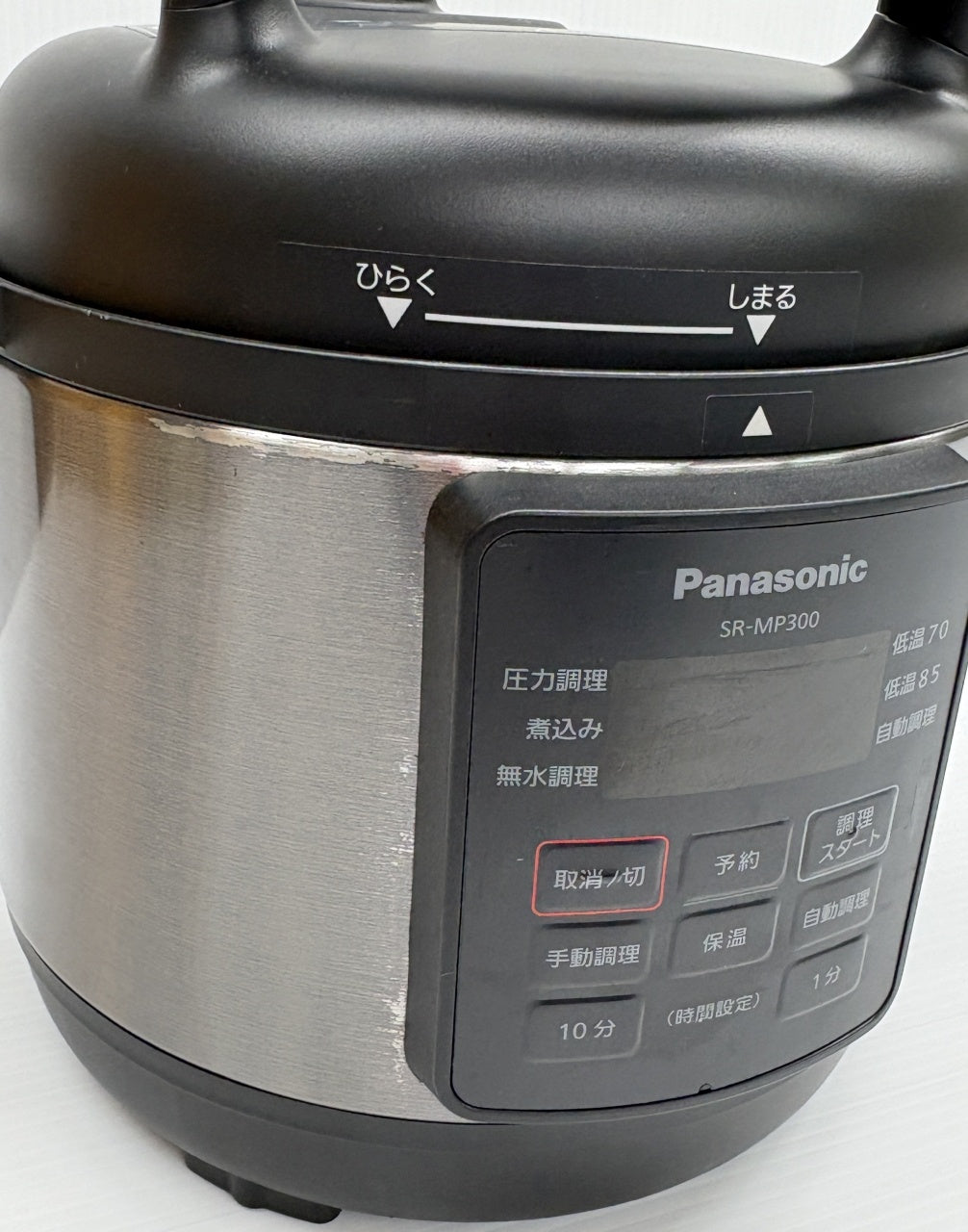 送料無料 パナソニック 3.0L電気圧力なべ SR-MP300囗T巛