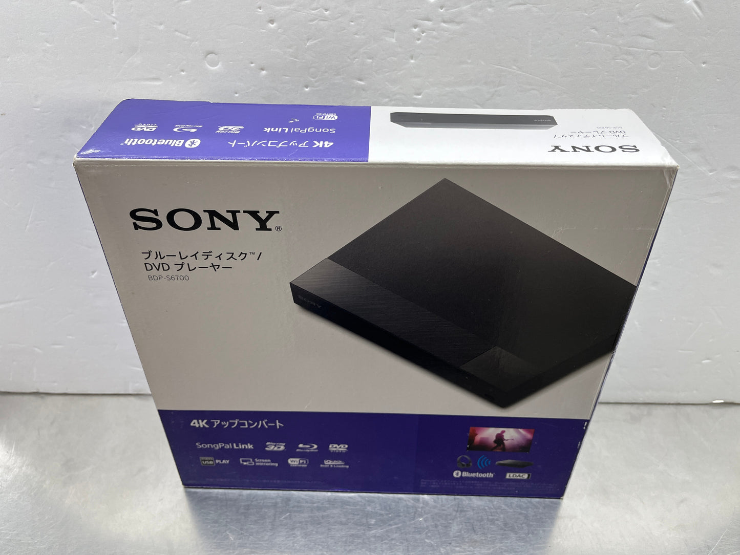 SONY ソニー ブルーレイディスク DVDプレーヤー BDP-S6700