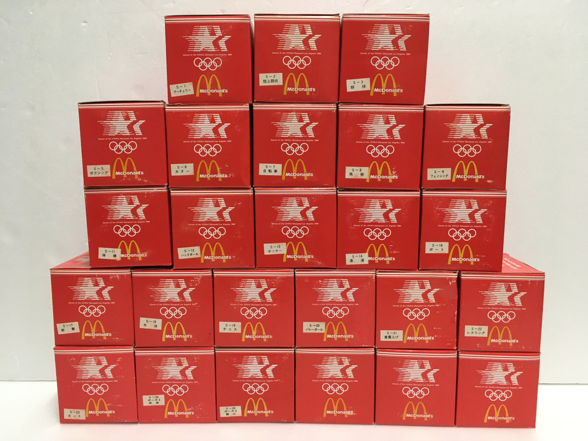 ※送料無料※ 1984 ロス五輪 マクドナルド マグカップ イーグルサム ロサンゼルス オリンピック 25個セット 長期保管 囗G