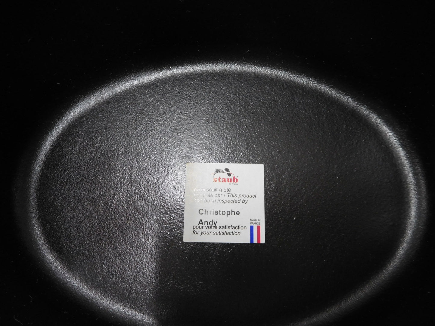 Staub ココット オーバル 17cm 40509‐482囗T巛