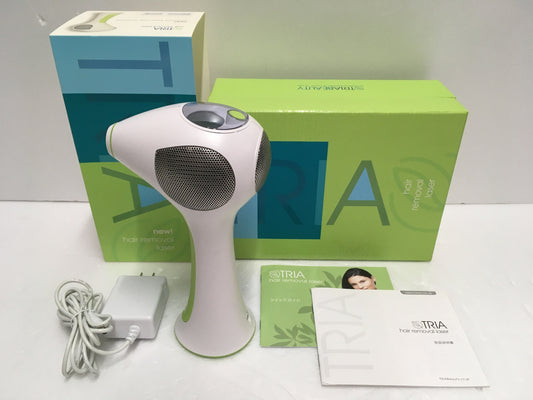 ※送料無料※ TRIA BEAUTY トリア パーソナルレーザー脱毛器プラス LHR 3.0 グリーン 中古 囗G