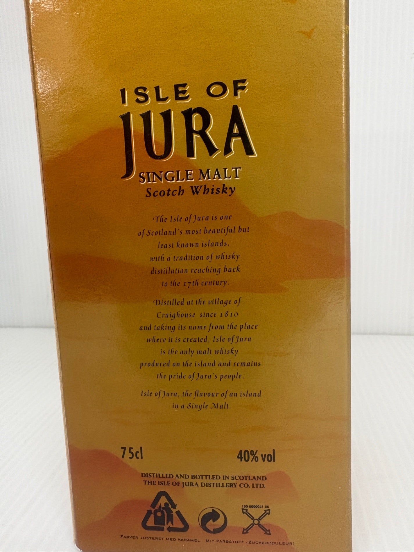 古酒 ISLE OF JURA 10年 750ml 40% シングルモルト スコッチウイスキー 箱付 アイラ オールドボトル