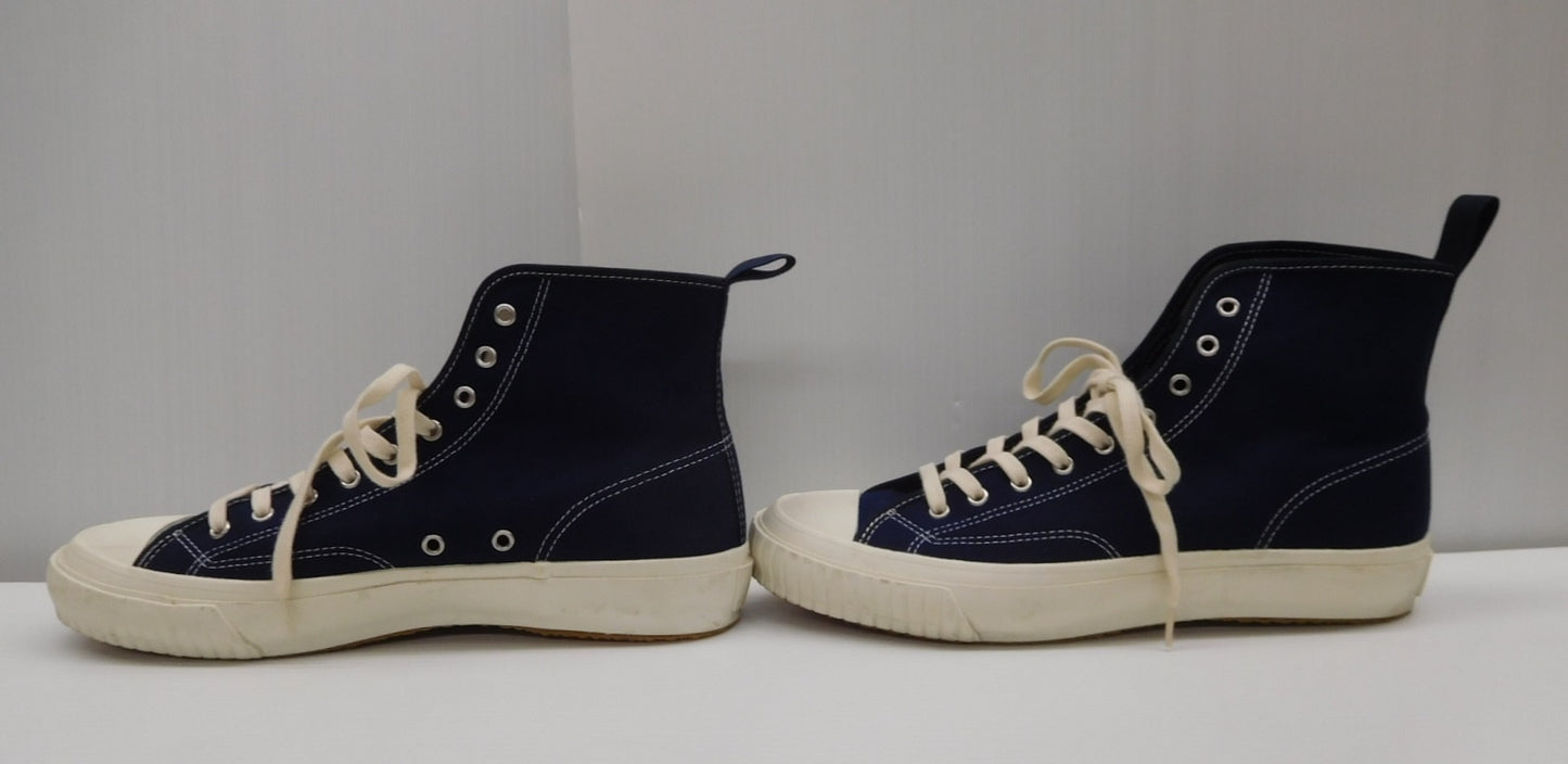 YMC moonster ムーンスター ハイバスケット スニーカー インディゴ 中古 size:26cm囗T巛