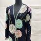 レオナール ファッション ノーカラー ジャケット ストレッチ サイズM LEONARD FASHION