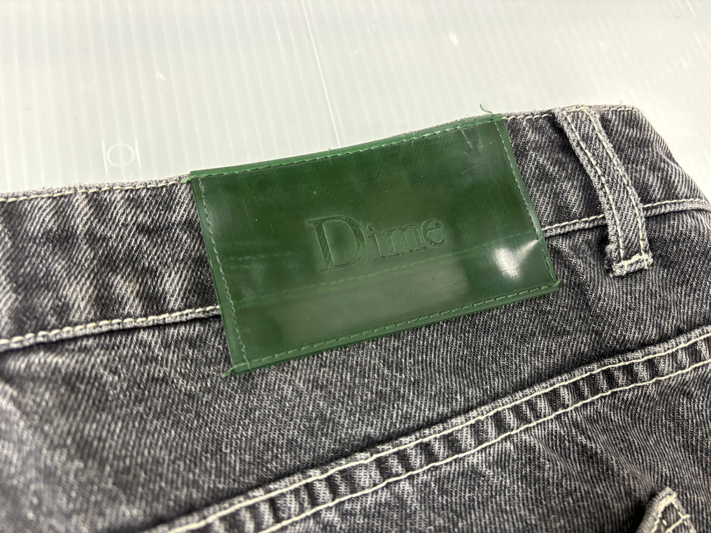 ダイム デニムパンツ サイズM　Dime FLAMEPUZZ RELAXED DENIM PANTS BLACK WASHED