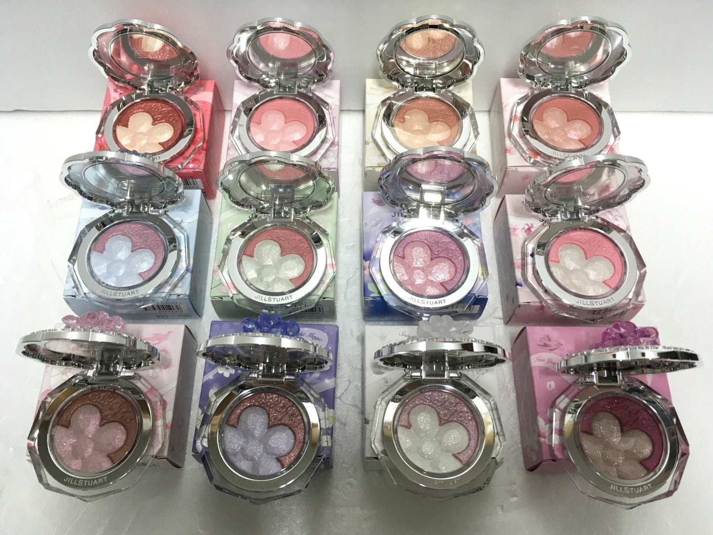 ※送料無料※ JILLSTUART クリスタルブルーム ペタルクチュールアイズ デュオ アイカラー 限定品 全12種セット 未使用 囗G