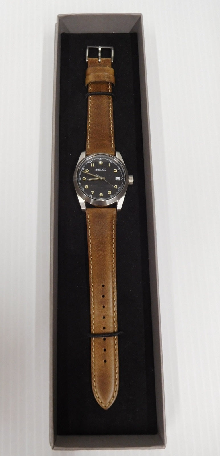 美品！SEIKO セイコー ナノユニバース限定 ヴィンテージデザイン ブラウン size:F囗T巛